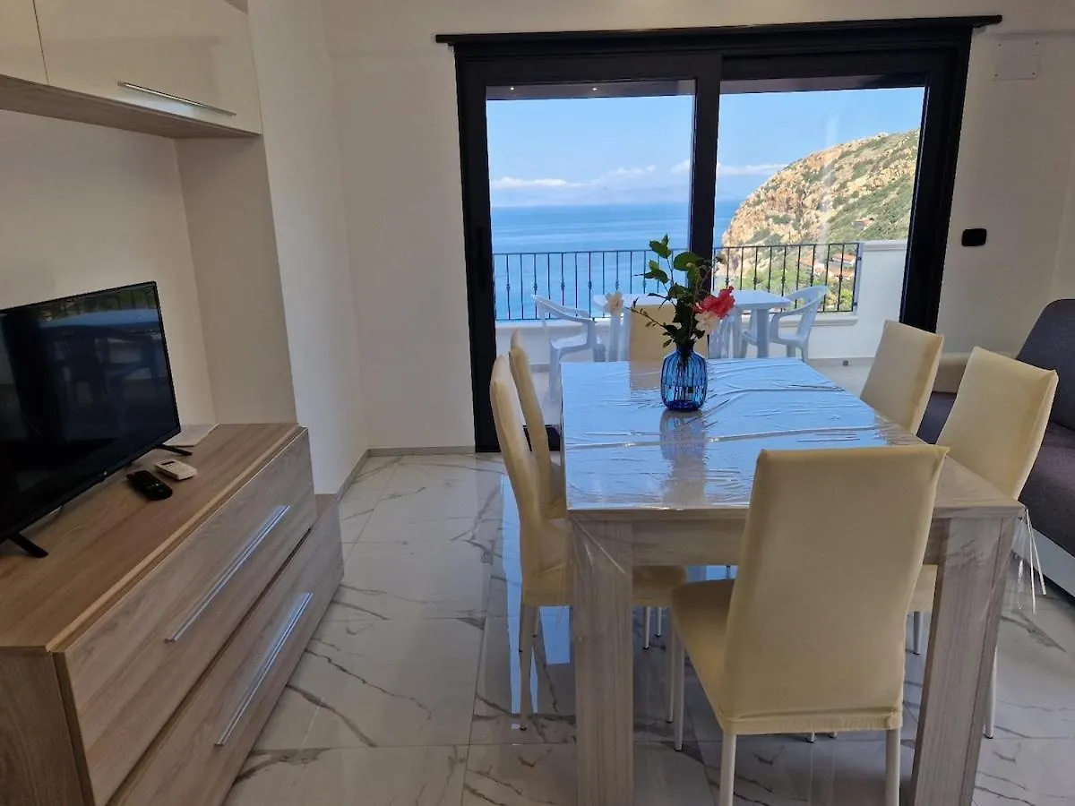 Gioiosa Marea, Capo Calava - Splendido Appartamento Con Vista Mozzafiato Santo Stefano  Italien